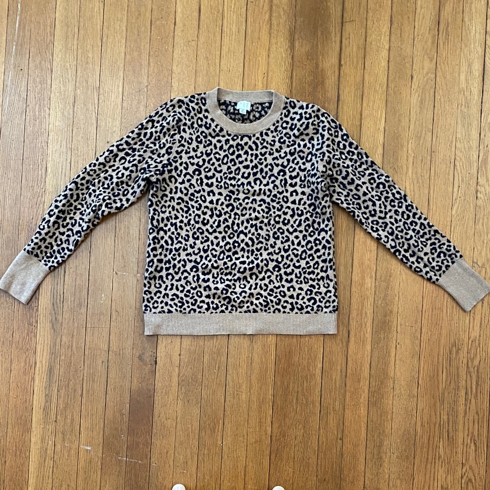 a new day Leopard Print Sweater